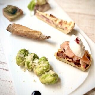 当店人気【プリフィクスランチコース3500】（前菜＋メイン＋デザート＋1ドリンク）