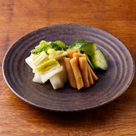 漬物盛り合わせ