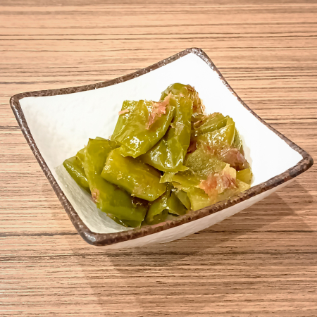 万願寺唐辛子の甘唐煮