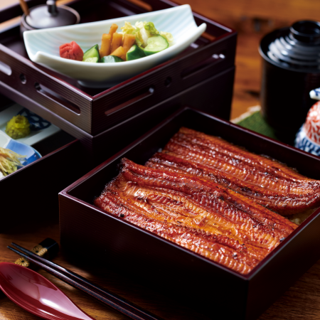 うなぎ三段重 竹
