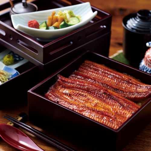 うなぎ三段重 竹