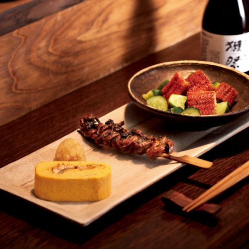 うなぎの前菜三種