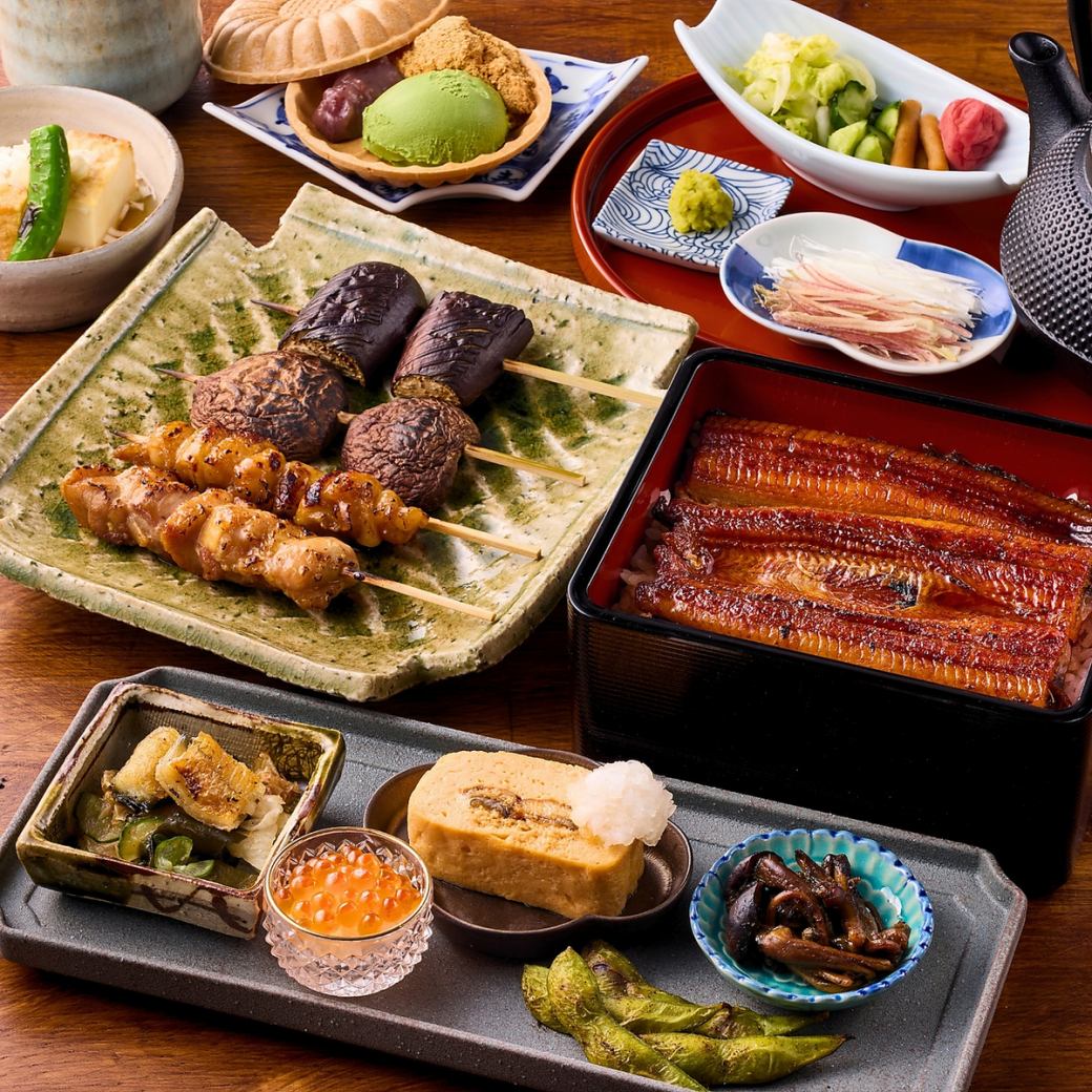 鰻料理と多彩なおつまみ◎駅近の和空間で愉しい夜を