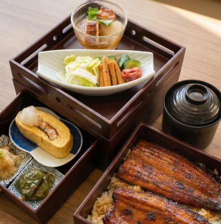 うなぎ三段重 結