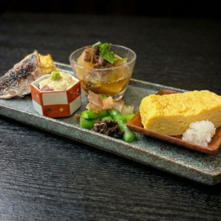 春のおばんざい盛り合わせ