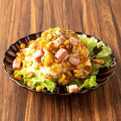 Grilled Corn and Bacon Potato Salad