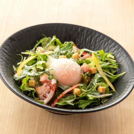 Hot Spring Egg Caesar Salad [Serving 2]