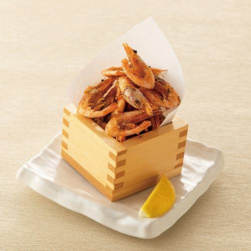 Deep-fried Sweet Shrimp with Seaweed Salt