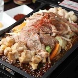 2H飲放付【北の大地（ジンギスカン）コース】 全7品 4950円→4500円(税込)