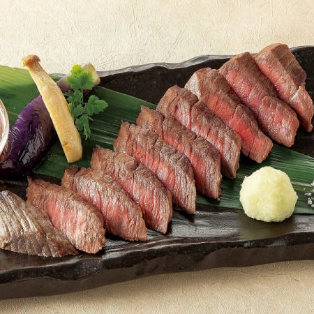 黒毛和牛 赤身肉のステーキ