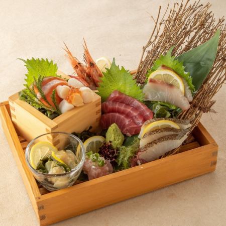 Luxury sashimi platter