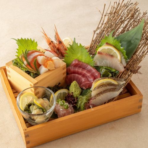 Luxury sashimi platter