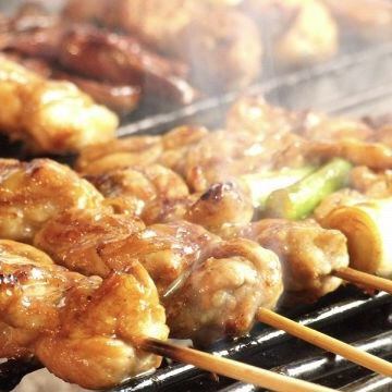 全国各地から取り寄せる新鮮素材を備長炭で一気に焼き上げます。