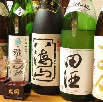 Enjoy abundant sake & shochu ♪