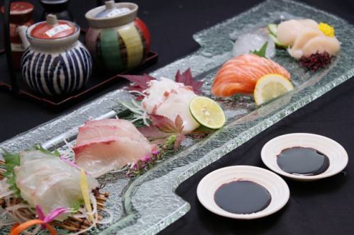 Assorted gorgeous sashimi!
