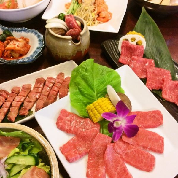 [42nd anniversary since establishment] In addition to the popular cuts of grilled meat such as tongue, skirt steak, kalbi and loin, there is a wide variety of menu items such as noodles and salads!!