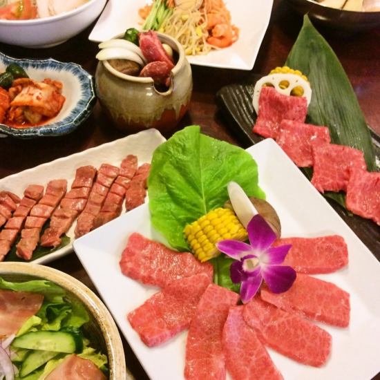 タン/カルビなど人気部位の他、麺/サラダなど豊富なメニュー！！