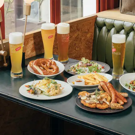 ＜ビールの祭典♪＞ドイツ料理を堪能！オクトーバーコース5,000円／全9品【2H飲み放題付き】