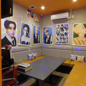我們為 BTS、SEVENTEEN、TWICE、TXT 等提供專屬房間！