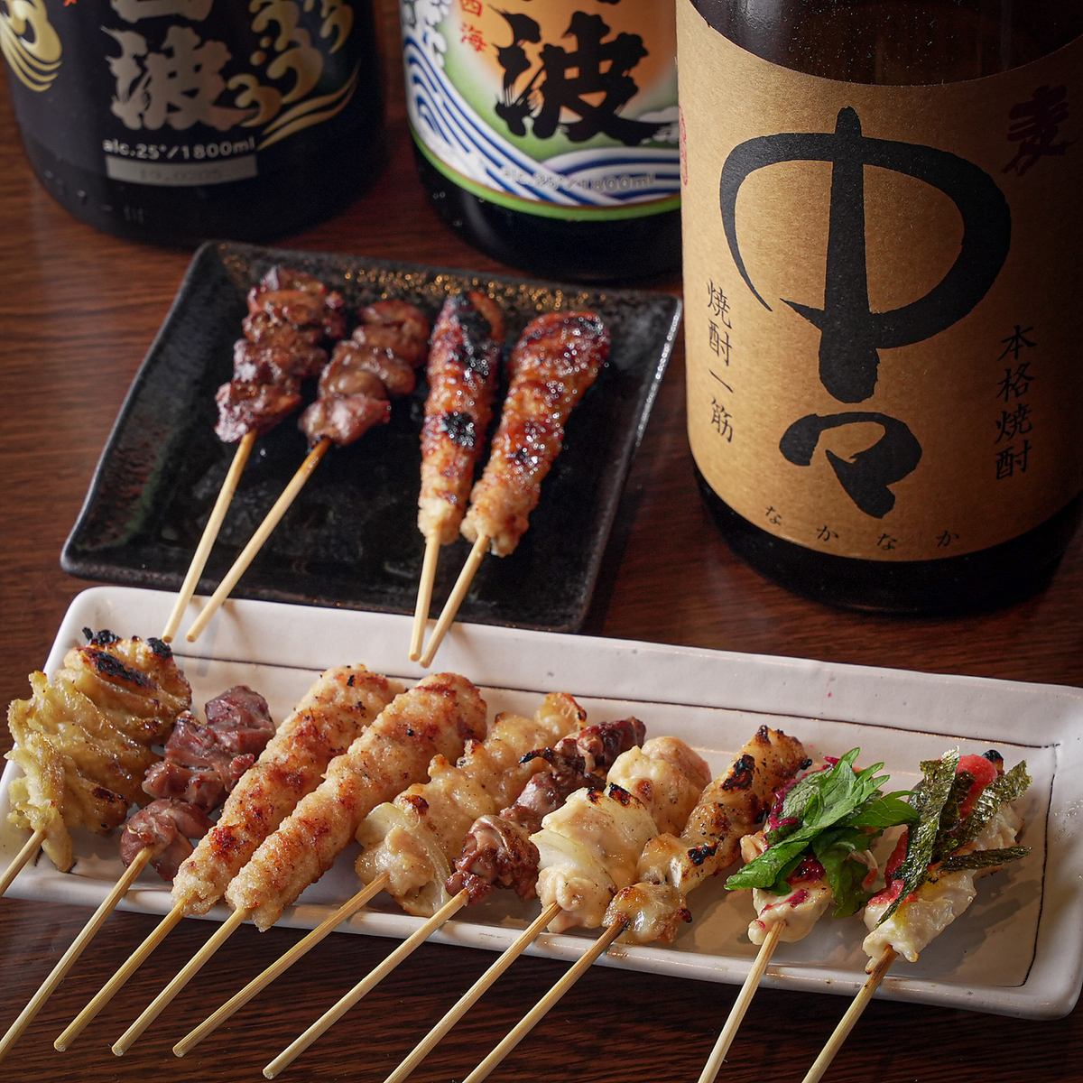 こだわりの焼鳥をお楽しみください◎
