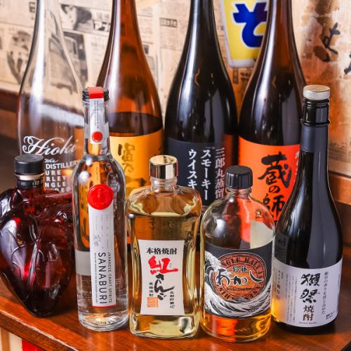 日本酒以外も充実★本格ハイボールは1杯550円（税込）からリーズナブルにお楽しみいただけます♪
