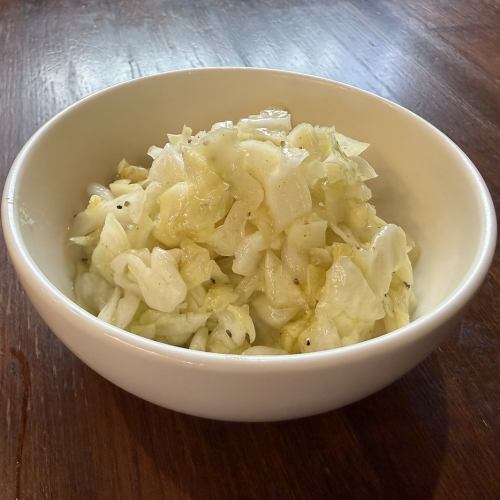 キャベツのクミンマリネ
