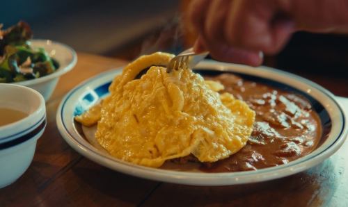 ふわとろオムバーグライス