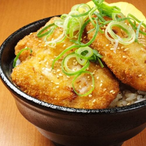 Tale cutlet rice ※ Kobe rice use!