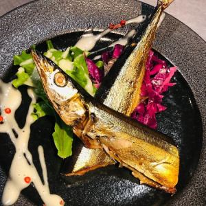 秋刀魚の自家製スモーク