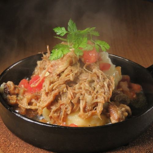철판 돼지고기 냄비 구이