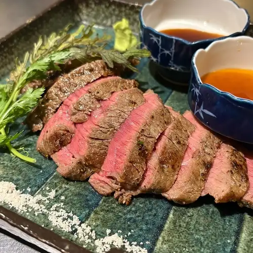 マーレ特製【牛イチボのステーキ】