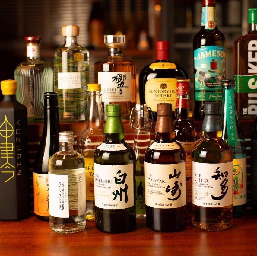 こだわりドリンクを楽しめる単品飲み放題もご用意しております♪