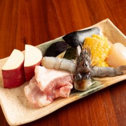 エビと枝豆のかき揚げ