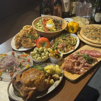 【歓送迎会おすすめ】豪華宴会コース 全12品 5000円 ＜2H飲み放題付き＞