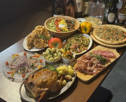 [Recommended for welcoming and farewell parties] Luxury banquet course with 12 dishes for 5,000 yen (2 hours of all-you-can-drink included)