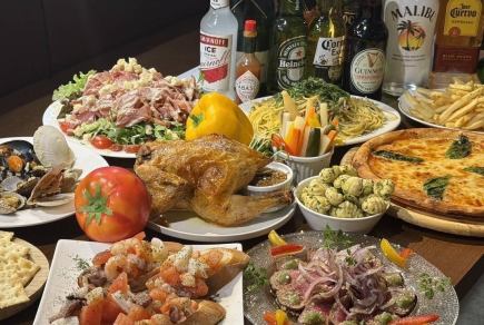 볼륨 만점! 오늘 밤은 호화 ★ 코스 전 11 품 5000 엔 <2H 음료 무제한 포함>