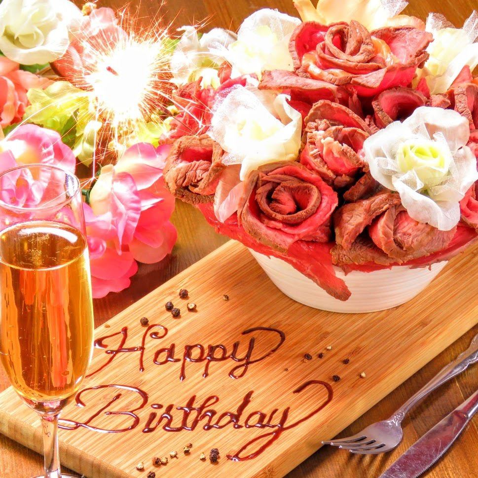 生日和纪念日☆特别的“肉花束”生日套餐♪
