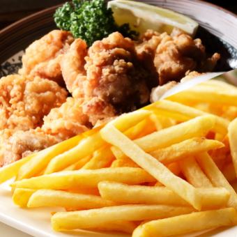 Best value for money!! 2 hours all-you-can-drink & all-you-can-eat fried potato [student-only all-you-can-eat course] 3500 yen ⇒ 2500 yen