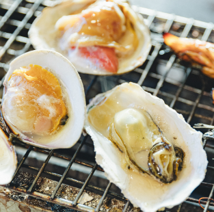 Enjoy oysters from Miyagi Prefecture all year round