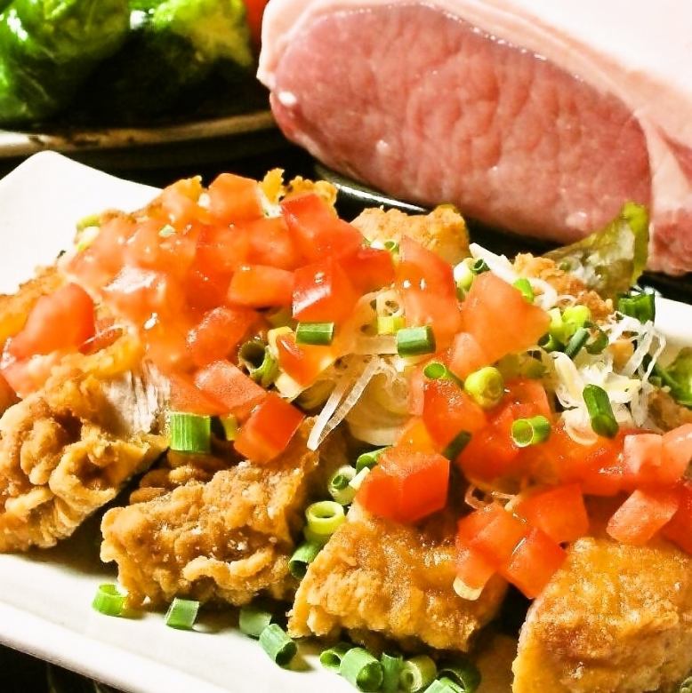 【夏のお料理】元気な夏野菜・油淋鶏(ユーリンチー)でスタミナつけて！