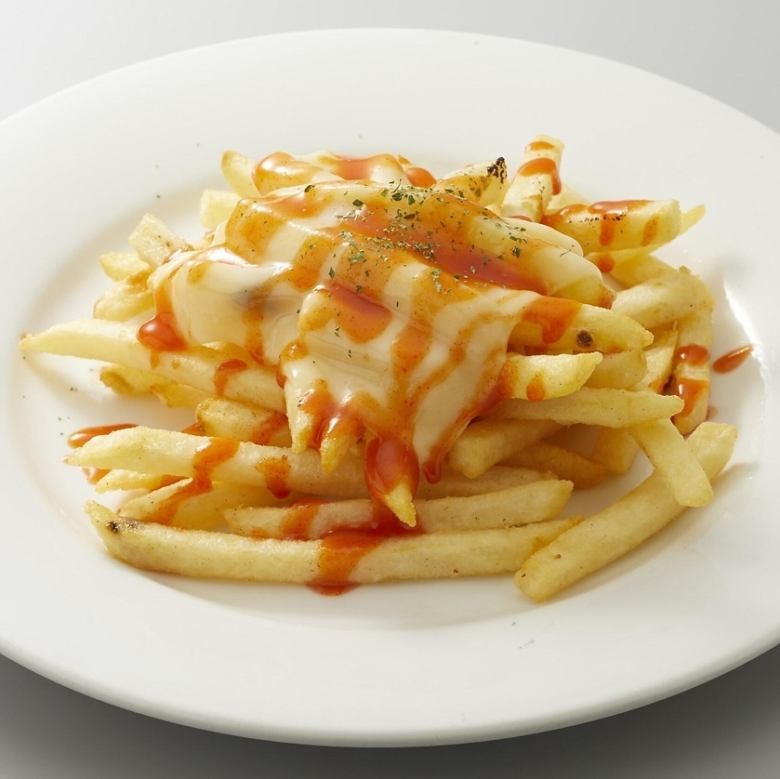 매운 치즈 감자