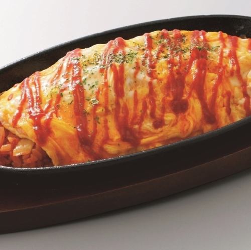 鉄板オムライス
