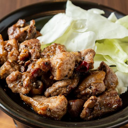 内部准备的优质菜肴！