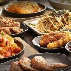名古屋めし飲み放題コース全8品2H飲み放題付5000円（クーポン利用で瓶ビール日本酒飲み放題可）