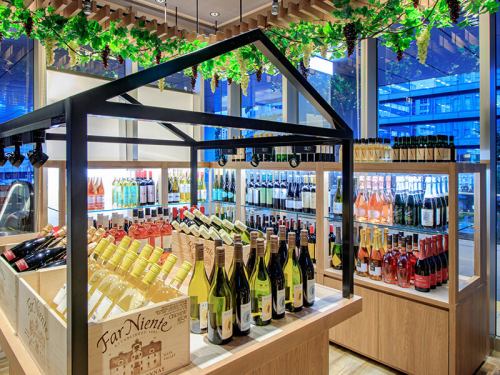 Select wine shop with more than 60 kinds