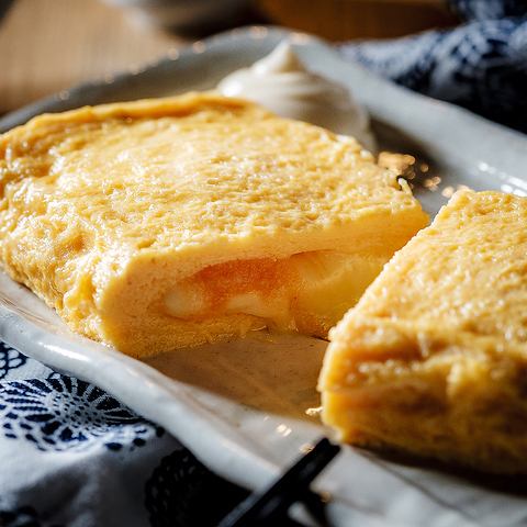 Hakata pollack roe cheese omelet