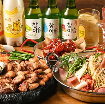 【生ビール付き2時間飲み放題付】馬車2025号コース！屋台の人気メニューを詰め込んだ特別プラン