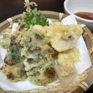 <天ぷら>ゲソ天&ちくわ磯辺