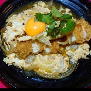 <食堂定番>とろ卵カツ煮