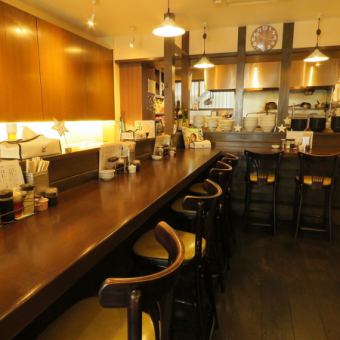 ≪カウンター≫5席ございます！お一人様も大歓迎です♪
